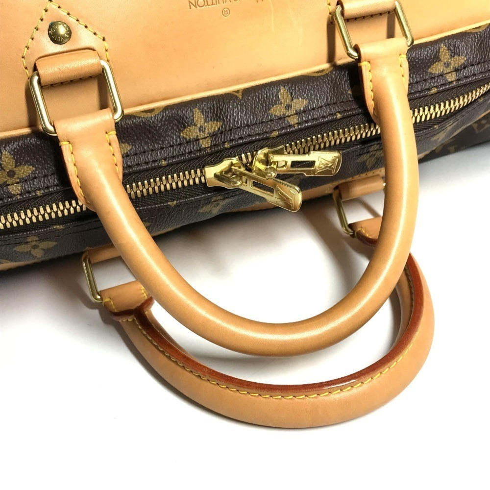 LOUIS VUITTON Brown Monogram Canvas Boston Bag - Picture 10 of 16